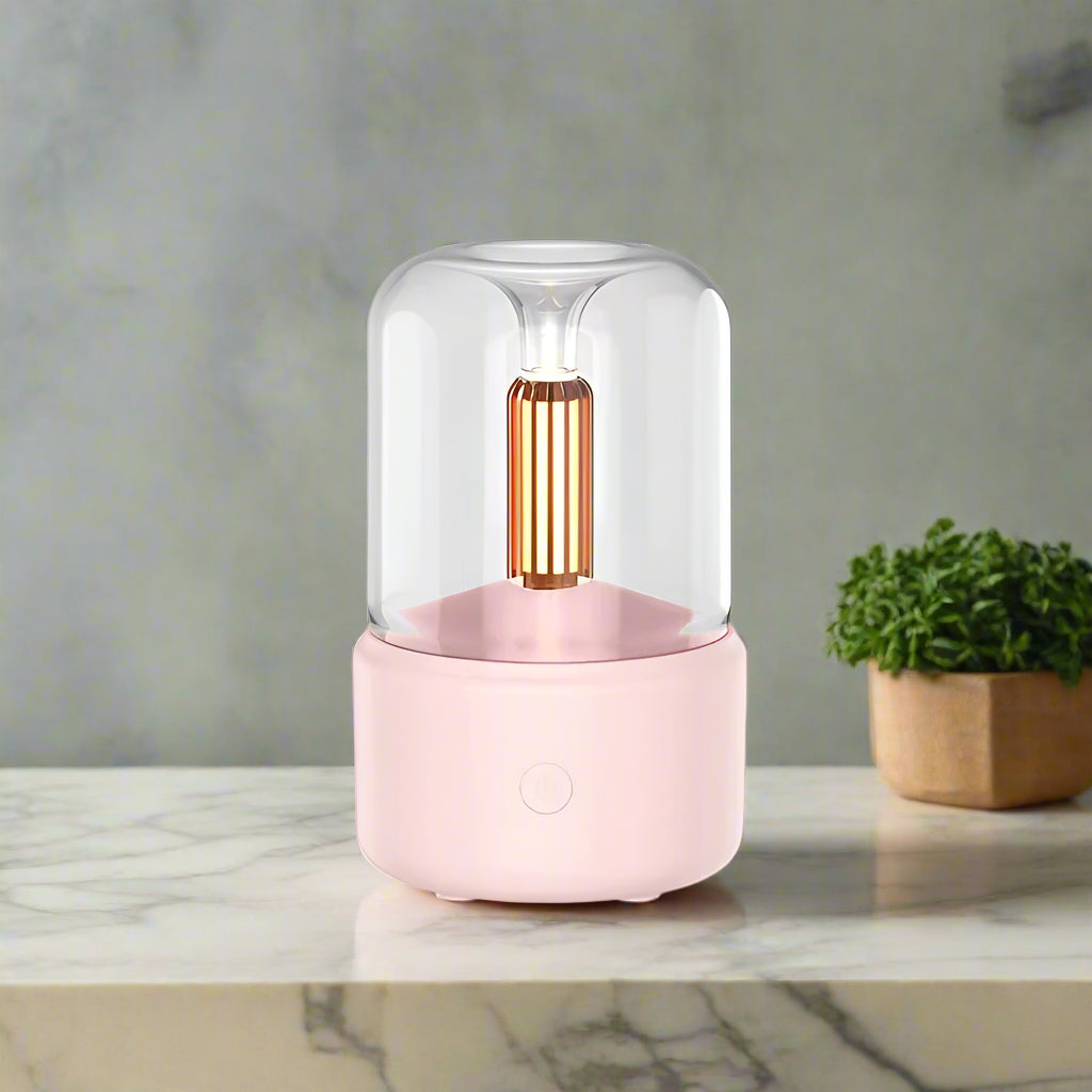 Portable Atmosphere Aroma Humidifier LED Night Light - Home & Stuff Shop