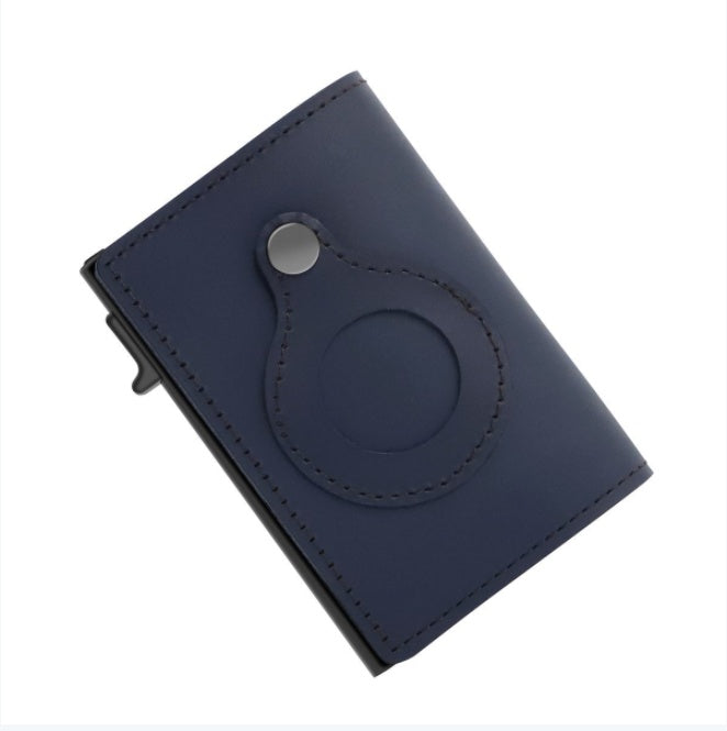 AirTag Leather Wallet – Slim RFID Anti-Theft Card Holder for Men - Home & Stuff Shop LLC