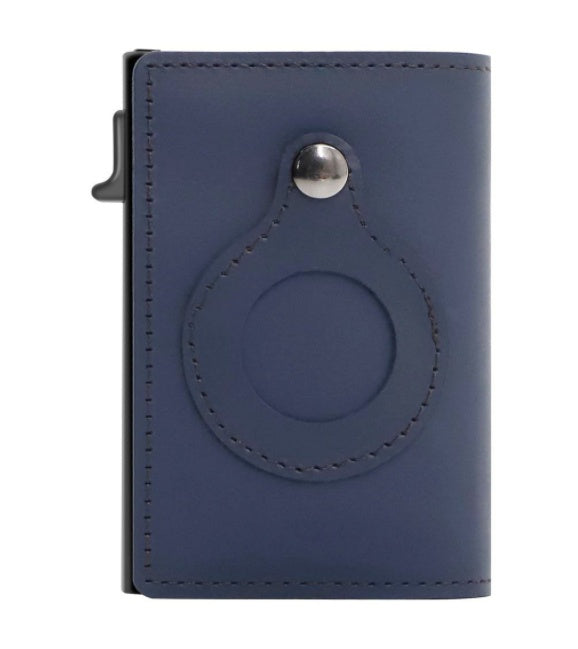 AirTag Leather Wallet – Slim RFID Anti-Theft Card Holder for Men - Home & Stuff Shop LLC