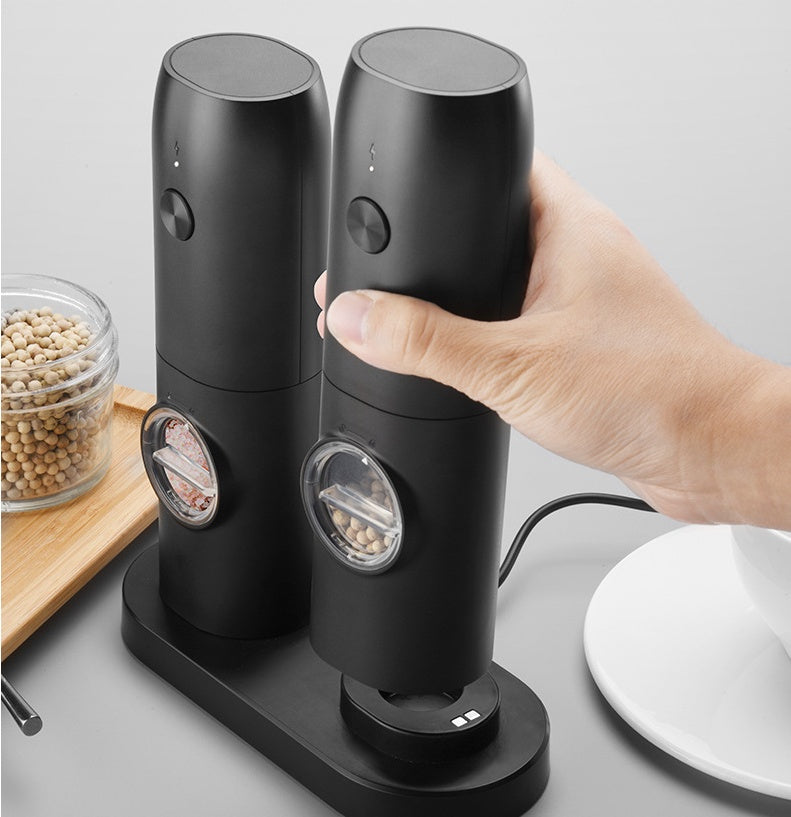 Household Electric Kitchen Salt / Pepper Grinder - Home & Stuff Shop LLC