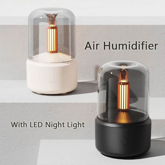 Portable Atmosphere Aroma Humidifier LED Night Light - Home & Stuff Shop