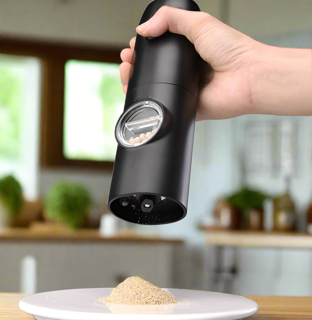 Household Electric Kitchen Salt / Pepper Grinder - Home & Stuff Shop LLC