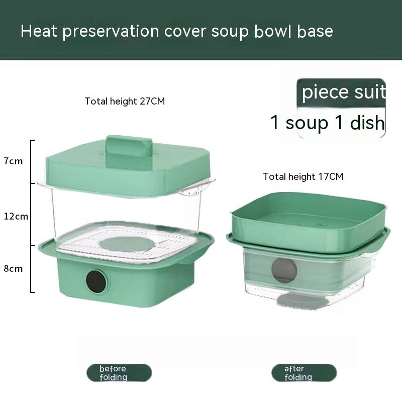 Multi-layer Dish Cover for Heat Preservation Kitchen Gadget