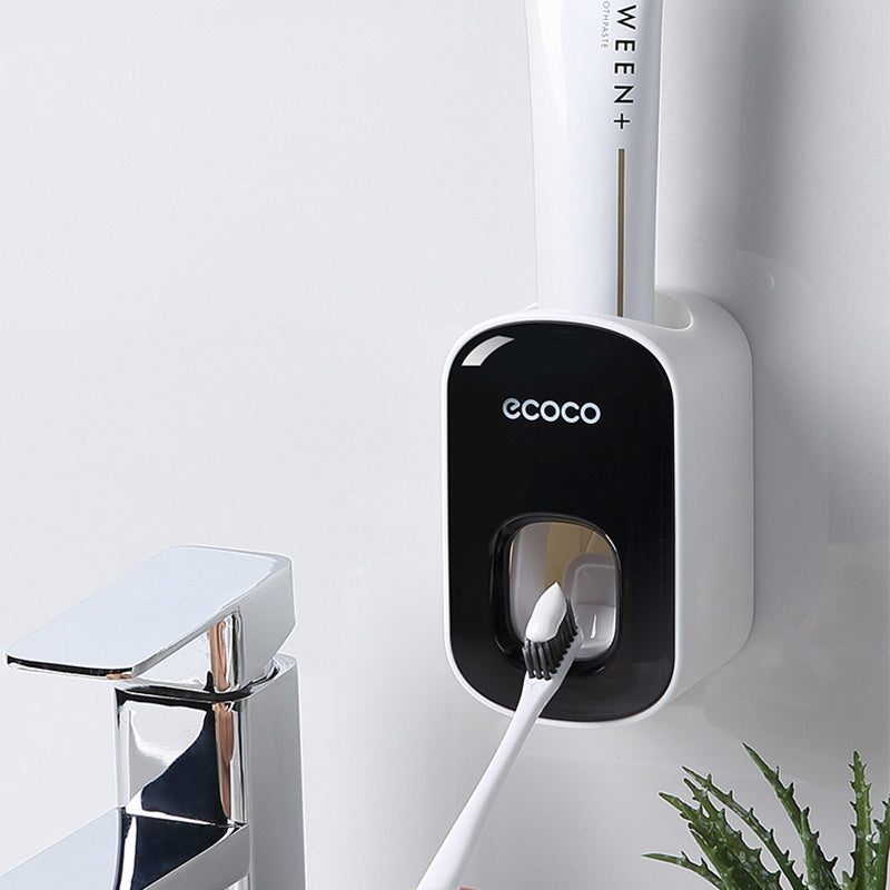 Bathroom Wall Mounted Automatic Toothpaste Holder Accessory Set Dispenser - Home & Stuff Shop