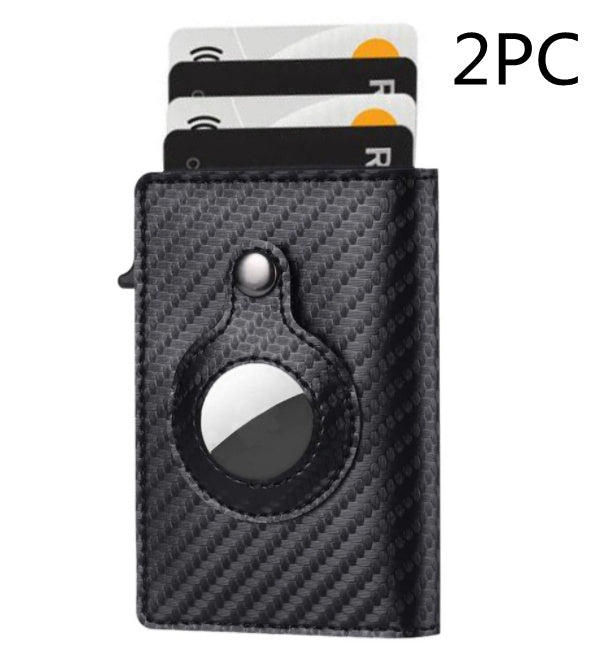 AirTag Leather Wallet – Slim RFID Anti-Theft Card Holder for Men - Home & Stuff Shop LLC