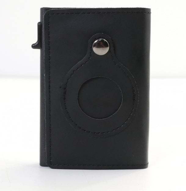 AirTag Leather Wallet – Slim RFID Anti-Theft Card Holder for Men - Home & Stuff Shop LLC